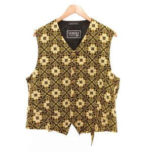 VERSACE Classic VERSACE Classic V2 Vintage Gilet Vest All Over Pattern Medusa